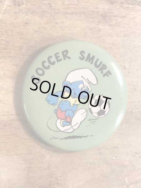 スマーフ　ビンテージ　缶バッジ　80年代