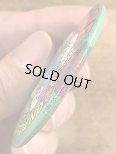 Smurf　ビンテージ　缶バッジ　スマーフ　80年代