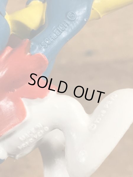 スマーフ　ビンテージ　PVCフィギュア　縦笛　70年代