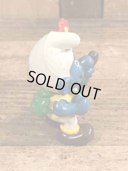 スマーフ　ビンテージ　PVCフィギュア　登山　70年代