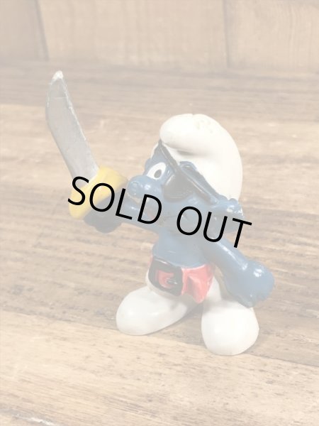 スマーフ　ヴィンテージ　PVCフィギュア　パイレーツ　70’s