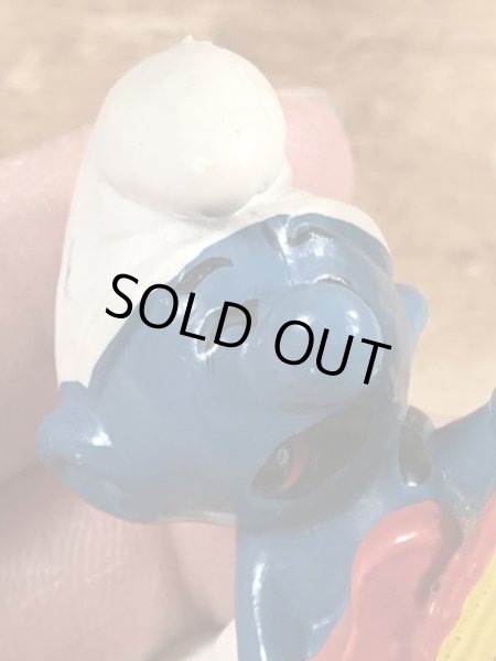 スマーフ　ビンテージ　PVCフィギュア　ギター　70年代