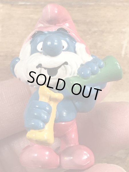 パパスマーフ　ビンテージ　PVCフィギュア　科学者　80年代