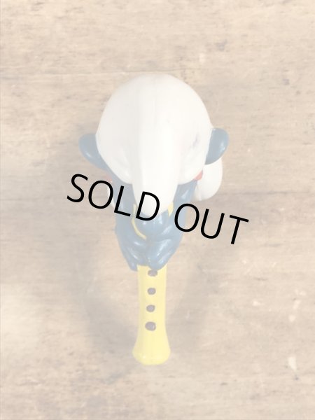 スマーフ　ビンテージ　PVCフィギュア　縦笛　70年代