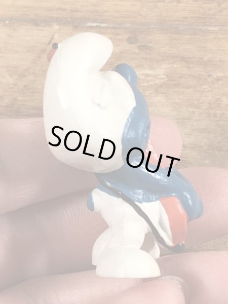 Smurf　ヴィンテージ　PVCフィギュア　ギター　70’s