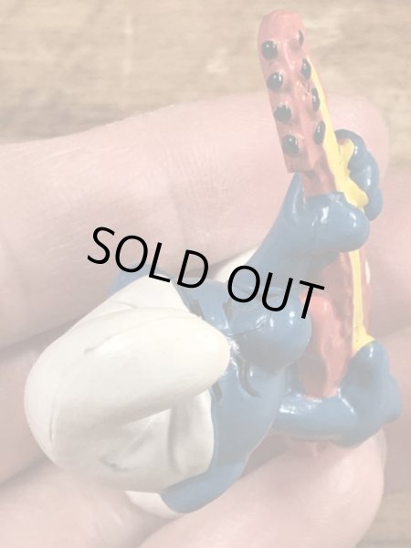 スマーフ　ビンテージ　PVCフィギュア　ギター　70年代