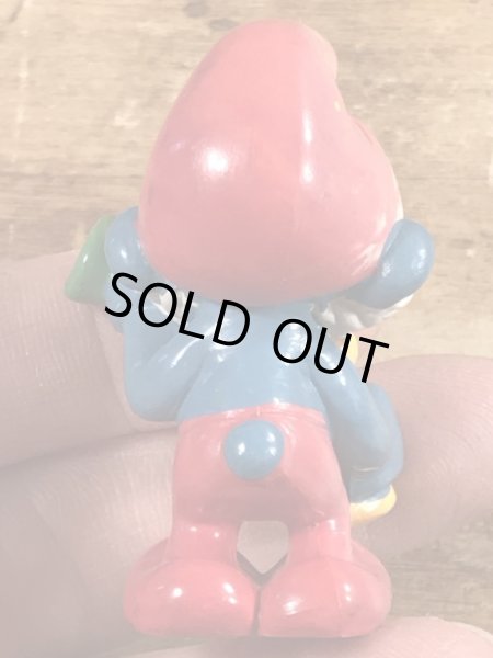 パパスマーフ　ビンテージ　PVCフィギュア　科学者　80年代