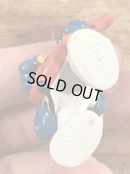 Smurf　ヴィンテージ　PVCフィギュア　ギター　70’s