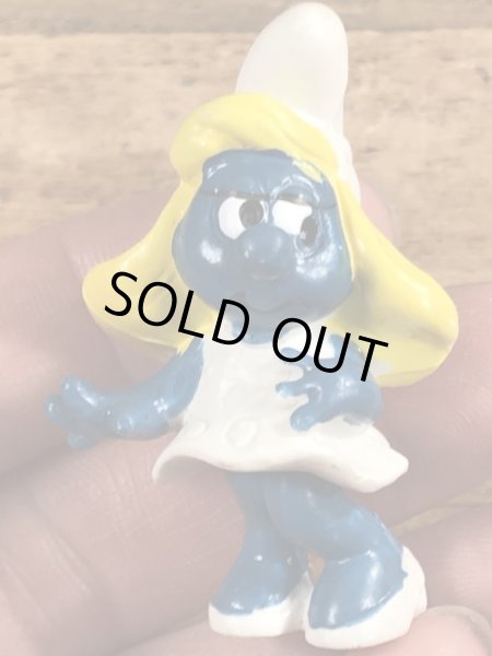 スマーフェット　ビンテージ　PVCフィギュア　トイ　70年代