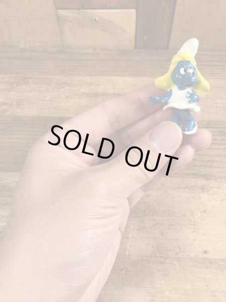 スマーフェット　ビンテージ　PVCフィギュア　トイ　70年代