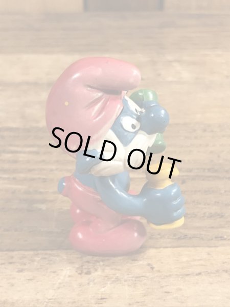 パパスマーフ　ビンテージ　PVCフィギュア　科学者　80年代