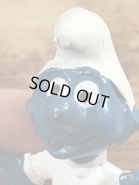 スマーフ　ビンテージ　PVCフィギュア　アストロノーツ　60年代