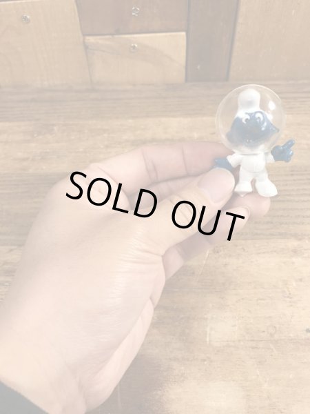 Smurf　ヴィンテージ　PVCフィギュア　アストロノーツ　60’s
