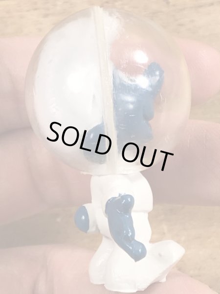 Smurf　ヴィンテージ　PVCフィギュア　アストロノーツ　60’s