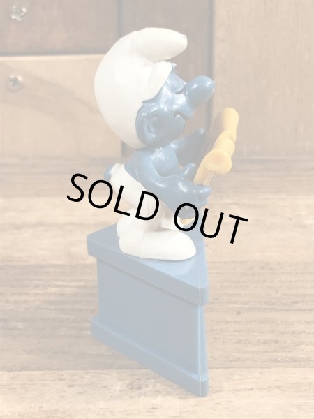 スマーフ　ビンテージ　PVCフィギュア　メッセージ　70年代