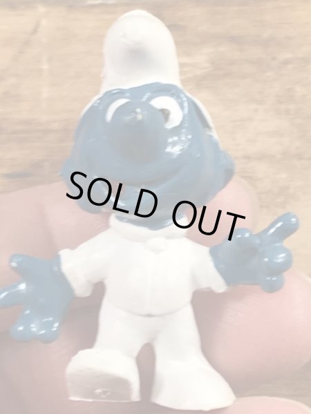 スマーフ　ビンテージ　PVCフィギュア　アストロノーツ　60年代