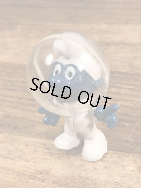 Smurf　ヴィンテージ　PVCフィギュア　アストロノーツ　60’s