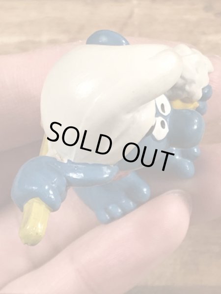 スマーフ　ビンテージ　PVCフィギュア　サウナ　70年代