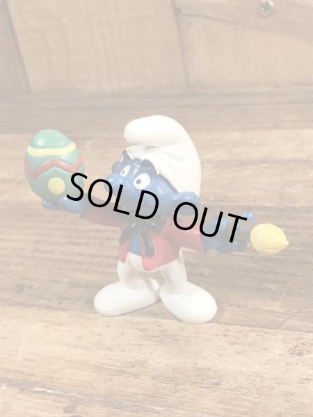 Smurf　ヴィンテージ　PVCフィギュア　イースター　90’s