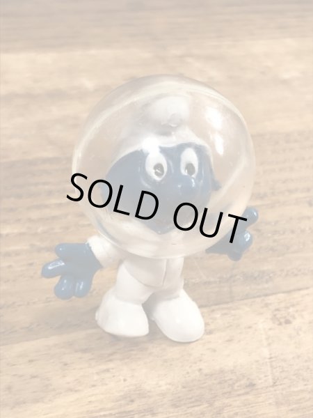 スマーフ　ビンテージ　PVCフィギュア　アストロノーツ　60年代