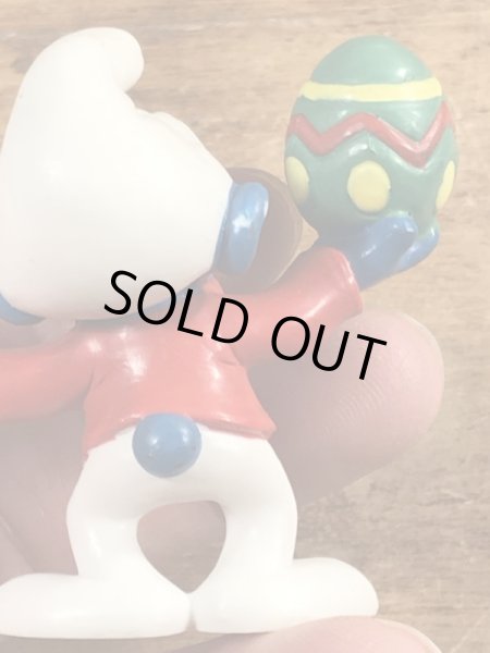 スマーフ　ビンテージ　PVCフィギュア　イースター　90年代