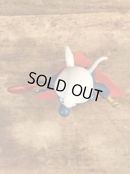 スマーフ　ビンテージ　PVCフィギュア　台付き　70年代