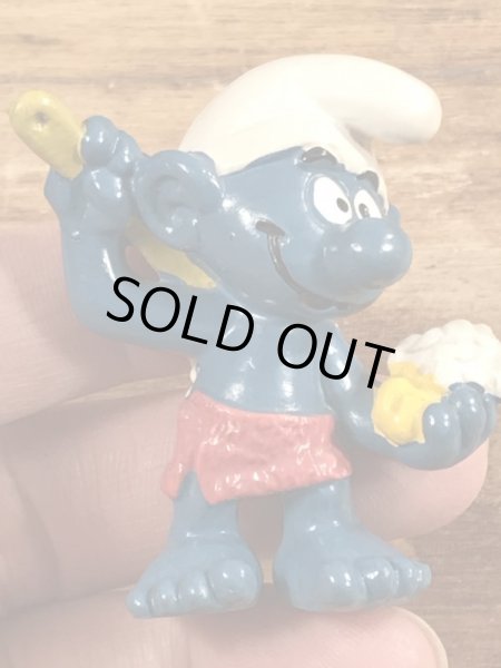 スマーフ　ビンテージ　PVCフィギュア　サウナ　70年代