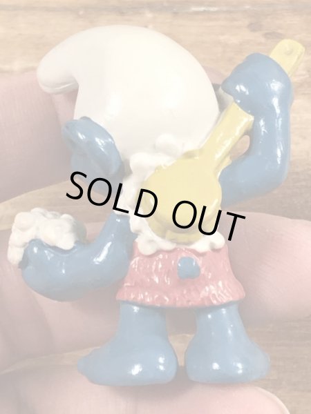 スマーフ　ビンテージ　PVCフィギュア　サウナ　70年代