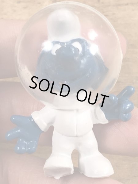 スマーフ　ビンテージ　PVCフィギュア　アストロノーツ　60年代