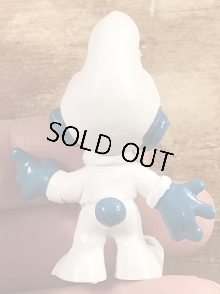 スマーフ　ビンテージ　PVCフィギュア　アストロノーツ　60年代