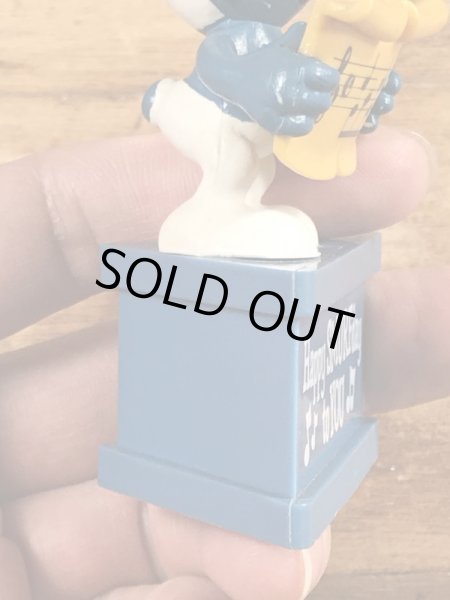 Smurf　ヴィンテージ　PVCフィギュア　台付き　70’s