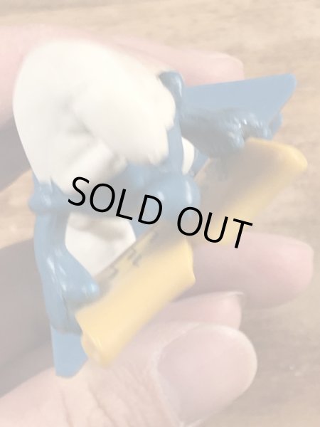 スマーフ　ビンテージ　PVCフィギュア　メッセージ　70年代