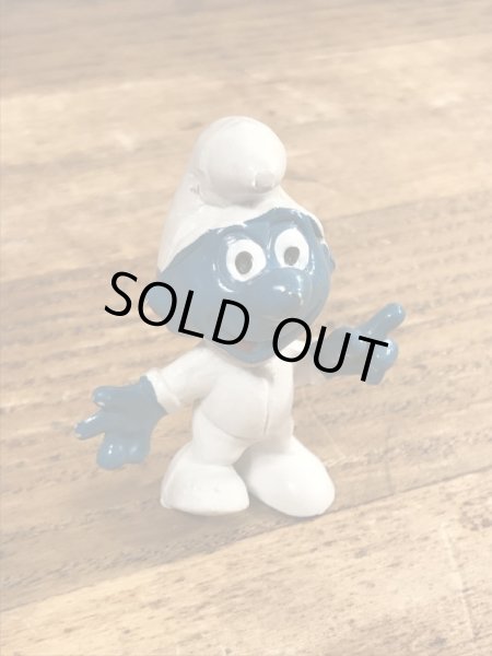 スマーフ　ビンテージ　PVCフィギュア　アストロノーツ　60年代