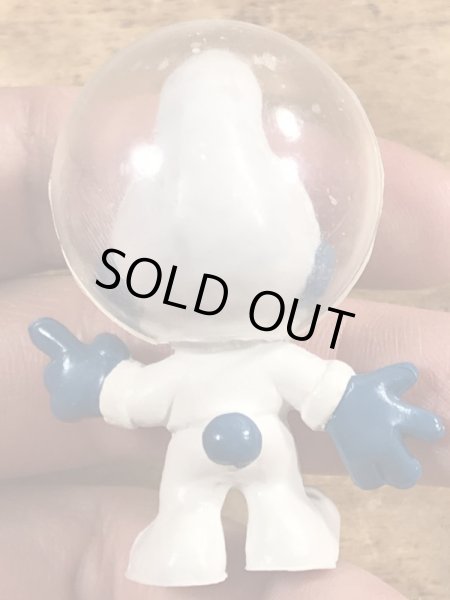 スマーフ　ビンテージ　PVCフィギュア　アストロノーツ　60年代