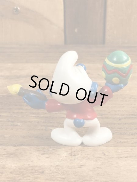 Smurf　ヴィンテージ　PVCフィギュア　イースター　90’s