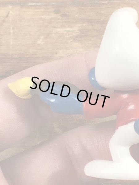 Smurf　ヴィンテージ　PVCフィギュア　イースター　90’s