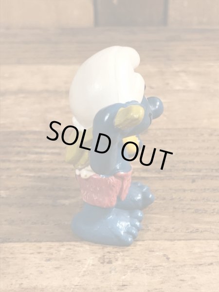 スマーフ　ビンテージ　PVCフィギュア　サウナ　70年代