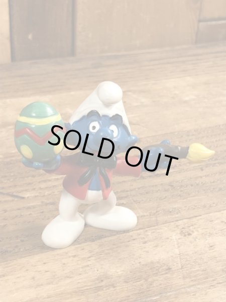 スマーフ　ビンテージ　PVCフィギュア　イースター　90年代