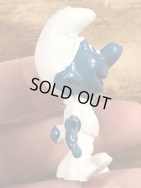 Smurf　ヴィンテージ　PVCフィギュア　アストロノーツ　60’s