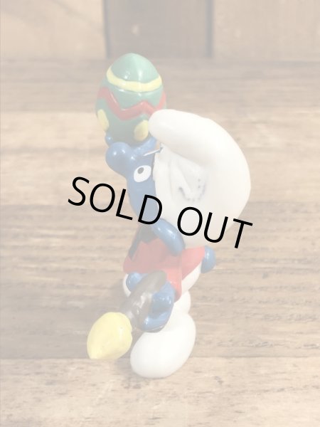 Smurf　ヴィンテージ　PVCフィギュア　イースター　90’s