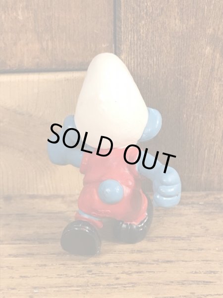 Smurf　ヴィンテージ　PVCフィギュア　サッカー　70’s