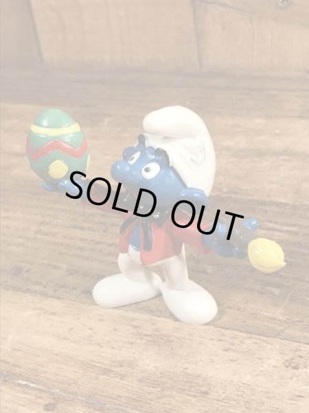 Smurf　ヴィンテージ　PVCフィギュア　イースター　90’s