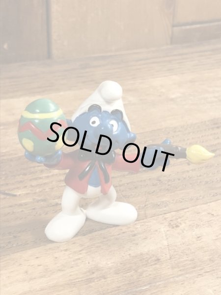 スマーフ　ビンテージ　PVCフィギュア　イースター　90年代