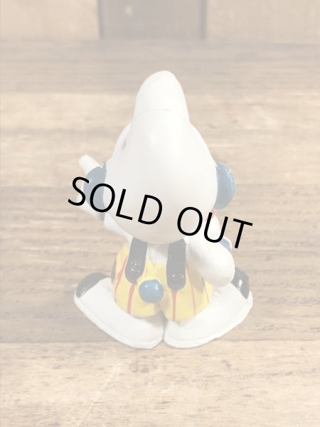 Smurf　ヴィンテージ　PVCフィギュア　ピエロ　70’s