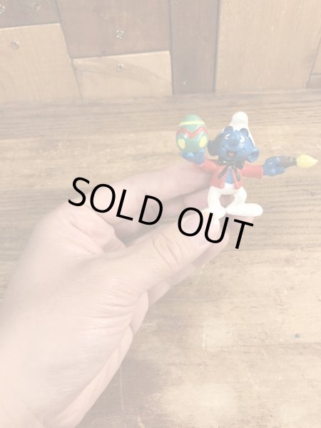 スマーフ　ビンテージ　PVCフィギュア　イースター　90年代