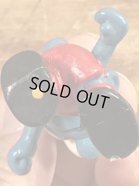 Smurf　ヴィンテージ　PVCフィギュア　サッカー　70’s