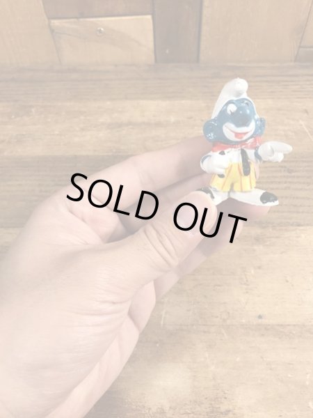 Smurf　ヴィンテージ　PVCフィギュア　ピエロ　70’s