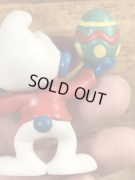 スマーフ　ビンテージ　PVCフィギュア　イースター　90年代