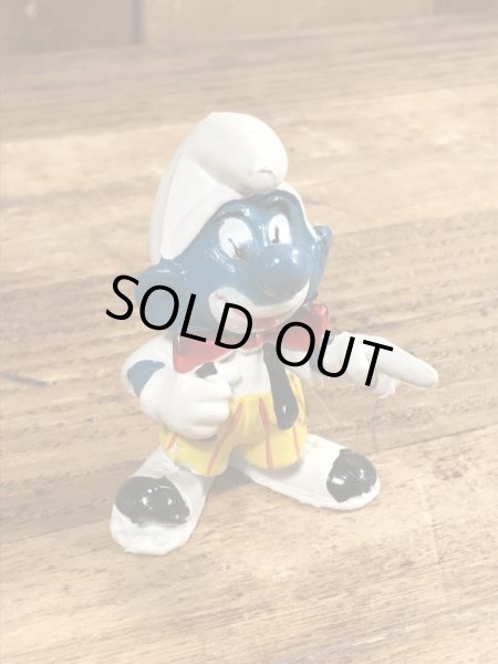 スマーフ　ビンテージ　PVCフィギュア　ピエロ　70年代