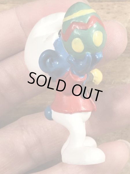 Smurf　ヴィンテージ　PVCフィギュア　イースター　90’s